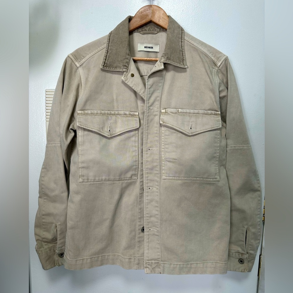 Buck Mason Jacket with Corduroy Collar